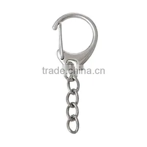 Custom Silver Tone Lobster Clasps For Key Rings Chain thumbnail-1