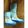 Cartoon Owl Rubber Half Rain Boots Size 36 For Women And Kids thumbnail-1