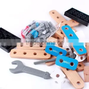Wood DIY Assembly Helicopter Toy Wooden Educational Toys for Kids thumbnail-2