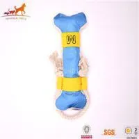 Plush Dog Tug Toy Bone Shape thumbnail-1