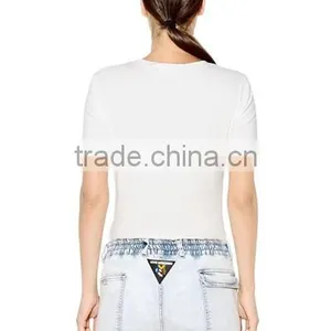 Wholesale Custom T Shirt Korea Design Printing Shirts For Women thumbnail-4