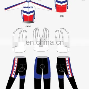 OEM Custom Sublimation Club Cycling Jersey Set High Performance Used Cycling Jersey thumbnail-6