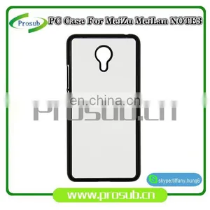 2d Sublimation PC Plastic Blank Smartphone Case Cover for Prosub-MEIZU Meilan Note 3 thumbnail-1