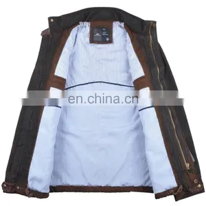 Lastestfashion Hot Selling Stylish Spring Thin Long Denim Coat for Men thumbnail-2