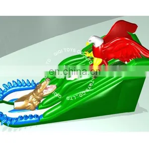 Cheap Inflatable Water Slides,Inflatable Slide With Pool,Kids Used Water Slide For Sale thumbnail-1