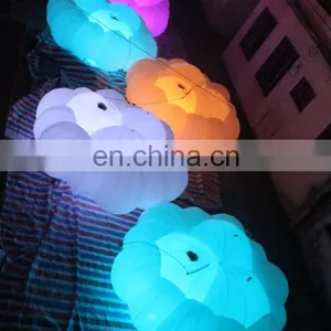 Best Price Inflatable LED Light Clouds Hanging Wedding/Party Decoration Cloud On Sale thumbnail-2