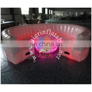 LED Living Room Inflatable Sofa Bed for Sale thumbnail-2