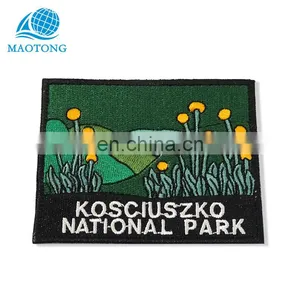 OEM China Factory Cheap Custom Personalized 3D Traveling University Embroidery Blank Patches for Embroidery thumbnail-1