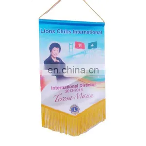 Custom Quality Rectangle Custom Football/soccer Pennant thumbnail-1
