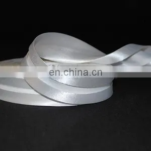 6 Inch White Satin Ribbon thumbnail-1
