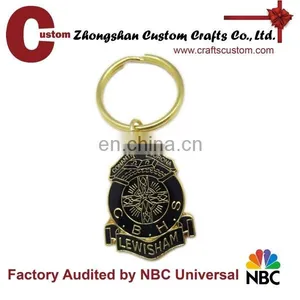 Metal Souvenir Enamel Anchor Keychain With Nickle Plate thumbnail-3