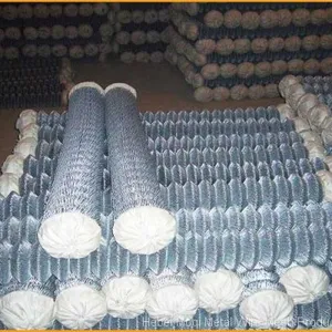 PVC Coated Galvanized Chain Link Wire Mesh Used Chain Link Fence thumbnail-3