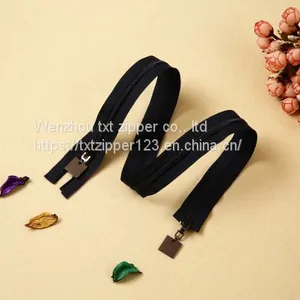 #3 #4 #5 #8 Nylon Zipper Two Way Open End (Metal Top And Bottom Stop) thumbnail-2