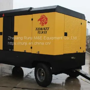 Medium and High Pressure Portable Air Compressor for Blasting, Hydropower Station Construction and Infrastructure Construction thumbnail-1