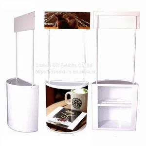 Plastic Promotor Counter,custom Promotor Desk, Portable Folding Promotion Counter,Promotion Counter thumbnail-4