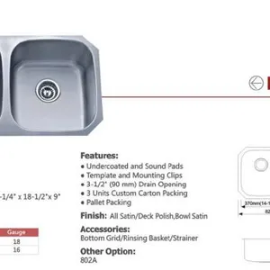 Stainless Steel Kitchen Sinks thumbnail-2