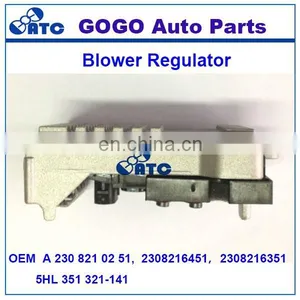 High Quality Heater Blower Resistor for Benz OEM A 230 821 02 51, 2308216451,2308216351,5HL 351 321-141 thumbnail-4