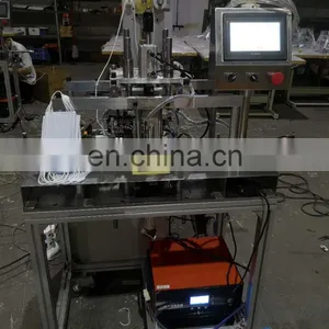 Semi-automatic Ear Straps Ultrasonic Spot Welder Weld With Both Sides thumbnail-3