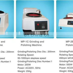 MP-1B Metallographic Specimen Grinding & Polishing Machine thumbnail-7