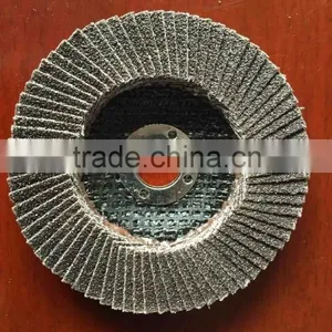 Aluminum Oxide Flap Disc With Plastic Fiber Backing For Polishing thumbnail-1