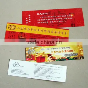 Hot Stamping Foil Ticket Printing thumbnail-1