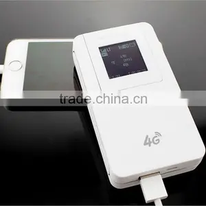 Hot Sale TDD/FDD 4g Wireless Router With Sim Card Slot and Power Bank thumbnail-1