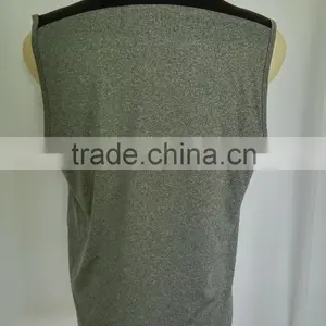 88% Poly 12% Spandex Men's Tank Top thumbnail-3