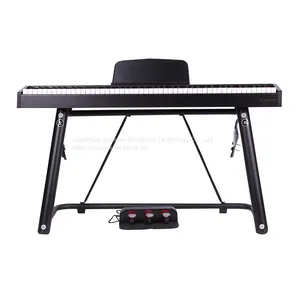 Made in China Wooden Portable Piano 88 Keys Heavy Hammer Digital Piano thumbnail-3