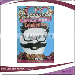 China Funny Costumes Fake Party Fake Beard Moustache thumbnail-1