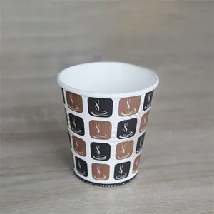 Environmental Friendly Recyclable Disposable 8oz Paper Cups thumbnail-1