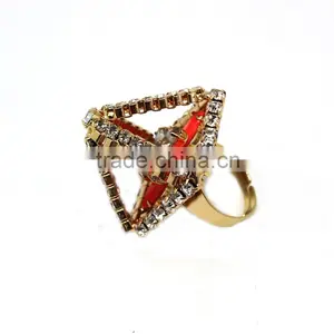 2015 Fashion 3D Hollow Diamond Ring Fashion Design Party Style Ring, Diamond Ring thumbnail-6