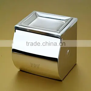 Wesda Wall Mount Toilet Accessories Small Roll Bathroom Metal Hand Towel Dispenser thumbnail-1