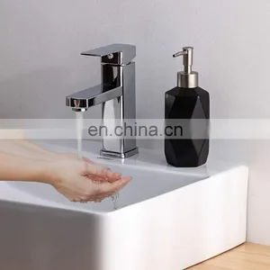 Custom Logo Luxury Empty Lotion Hotel Design Eco Friendly Reusable Printed Hotel Ceramic Hair Shampoo Pump Shower Gel Bottles thumbnail-4