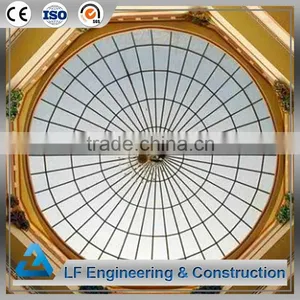 High Quality and Low Cost Fast Build Steel Construction Atrium Roof thumbnail-2