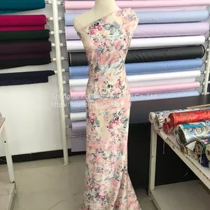 Plain Style Poplin Digital 100% Cotton Printed Fabrics For Clothing thumbnail-1