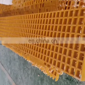 Factory Supply Anti Slip Molded 38mm Square Mesh Fiberglass Grating thumbnail-5