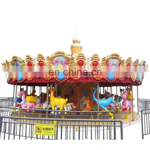 Amusement Park Rides 36 Seats Carousel for Sale thumbnail-2