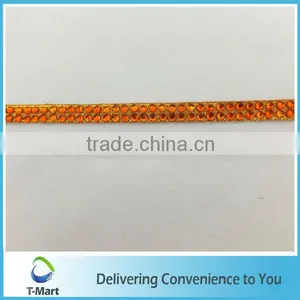 Hongkong Wholesale Rhinestone Chains for Shoes Boots Decoration Crystal Cup Chain thumbnail-2
