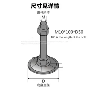 Support Foot Support Base Foot Pad Machine Base Line Base Adjustable Machines Feet thumbnail-5