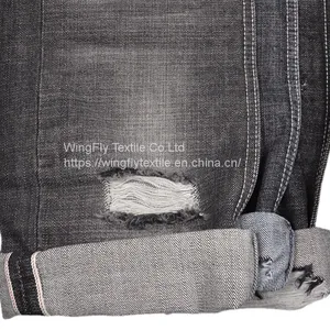 13.5oz Raw Denim Fabric High Quality Stretch Denim Fabric Wholesale Prices thumbnail-4