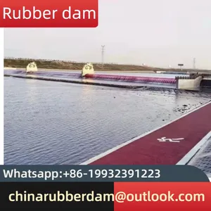 Customized Production of Book Style Inflatable Flood Control Dam, Retaining Dam, Steel Wire Boneless Rubber Dam thumbnail-3