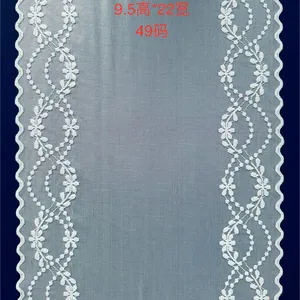 Factory Sale Lace Realm Floral Stretchy Lace Elastic Trim Fabric for Garment & DIY Craft Supply thumbnail-2
