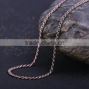 2015 New Model Jewelry Chain Decorative Chain Coffee Gold Plated Chain Necklace thumbnail-2