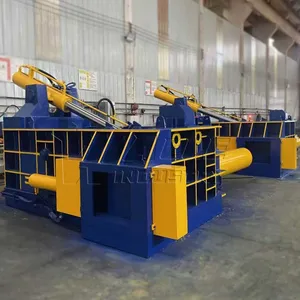 Vertical Liquid Waste Press Corrugated Paper Recycling Equipment Plastic Recycling Baler thumbnail-2