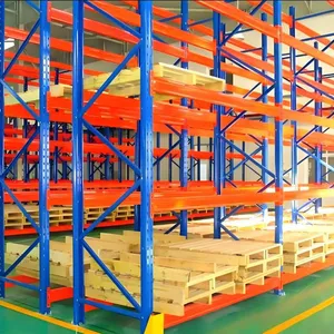 Heavy Duty Steel Pallet Display Metal Warehouse Storage Rack Pallet Rack Shelt thumbnail-1