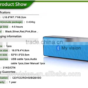 N16 Exclusive PATENT Touch Sensor Bluetooth Wireless Mini Speaker 2016 thumbnail-6