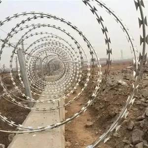 Stainless Steel Razor Wire for Long-Term Anti-Corrosion and Severe Environments thumbnail-1