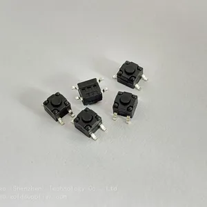 Waterproof Tactile Switch 4.5x4.5x3.8/4.3/5.0 Waterproof Patch Tactile Switch With IP67 Waterproof Rating thumbnail-2