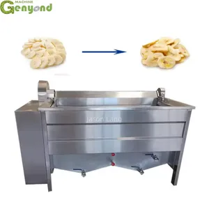 Genyond Factory Stainless Steel Full Automatic Banana Chips Making Machines Plantain Chips Production Line Selling thumbnail-3
