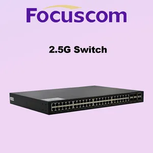 L3 Managed Data Center Switch, 48-Port 2.5G Base-T, 4x 25G SFP28 & 2x 40G QSFP+ Uplinks, High-Density Network Switch Focuscom S5860-48M4X2Q thumbnail-3